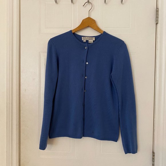 Vintage Saks Fifth Avenue Silk & Cashmere Sweater Set / Size Small - Picture 3 of 4